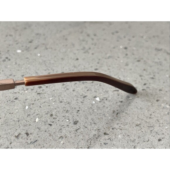 Rembrandt American Eyeglasses Frames ONLY Greta 54-18-140 Cognac full rim main image 7